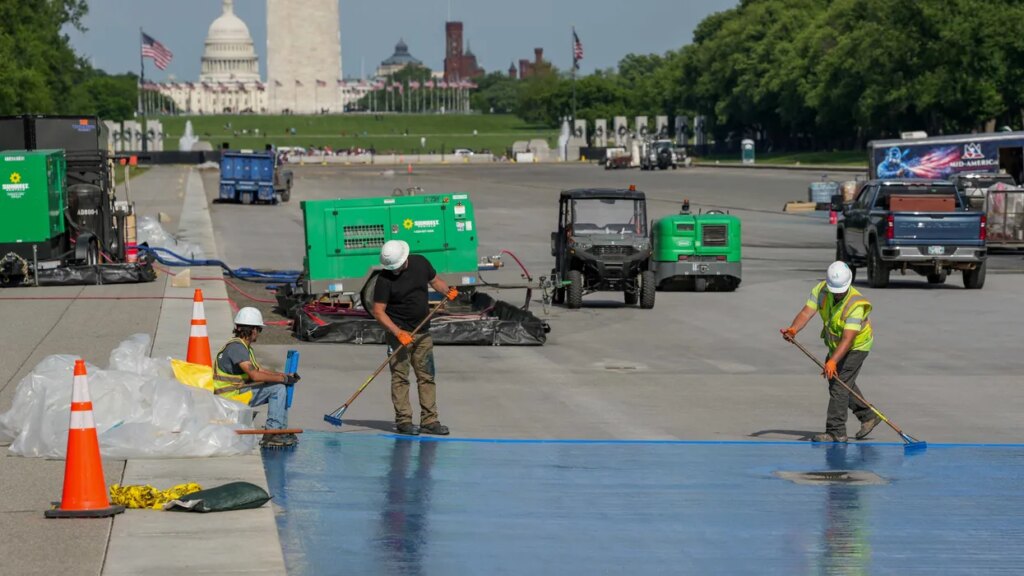‘Layer of green murk’ could plague Reflecting Pool due to Trump admin oversight: report