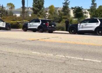 Gunman on the loose after allegedly killing 40-year-old man near metro station