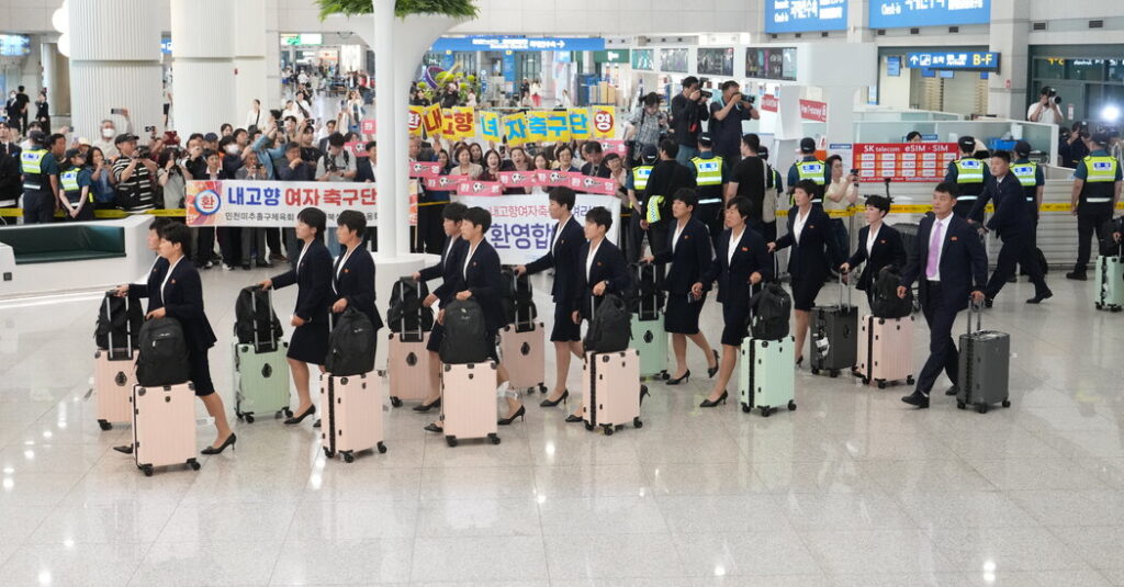 A North Korean Soccer Team Makes a Rare Visit to South Korea