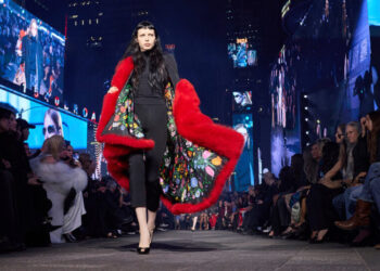 Gucci Got Tom Brady and Cindy Crawford to Strut Their Stuff in Times Square