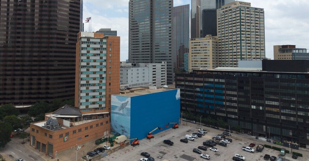 A Beloved Whale Mural in Dallas Is Painted Over Ahead of the World Cup