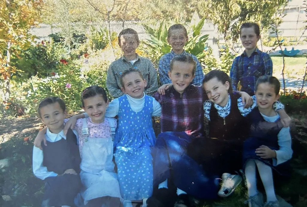 Janet Z and some of her 44 siblings.