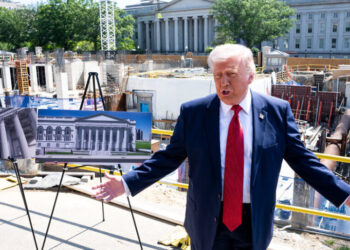 Amid Global Turmoil, Trump Takes a Moment for ‘the Thing I Do Best in Life’