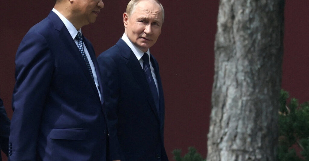 As a Weakened Putin Follows Trump to Beijing, Iran War Offers an Opening