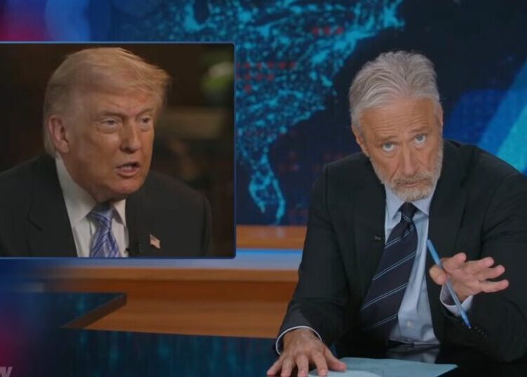 Jon Stewart Asks What ‘Daddy’ Brought Back From China