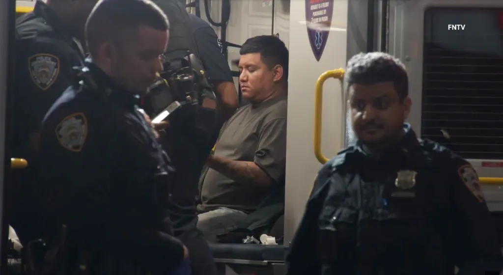 The victim was taken to Bellevue Hospital, where he was listed in stable condition, cops said. 