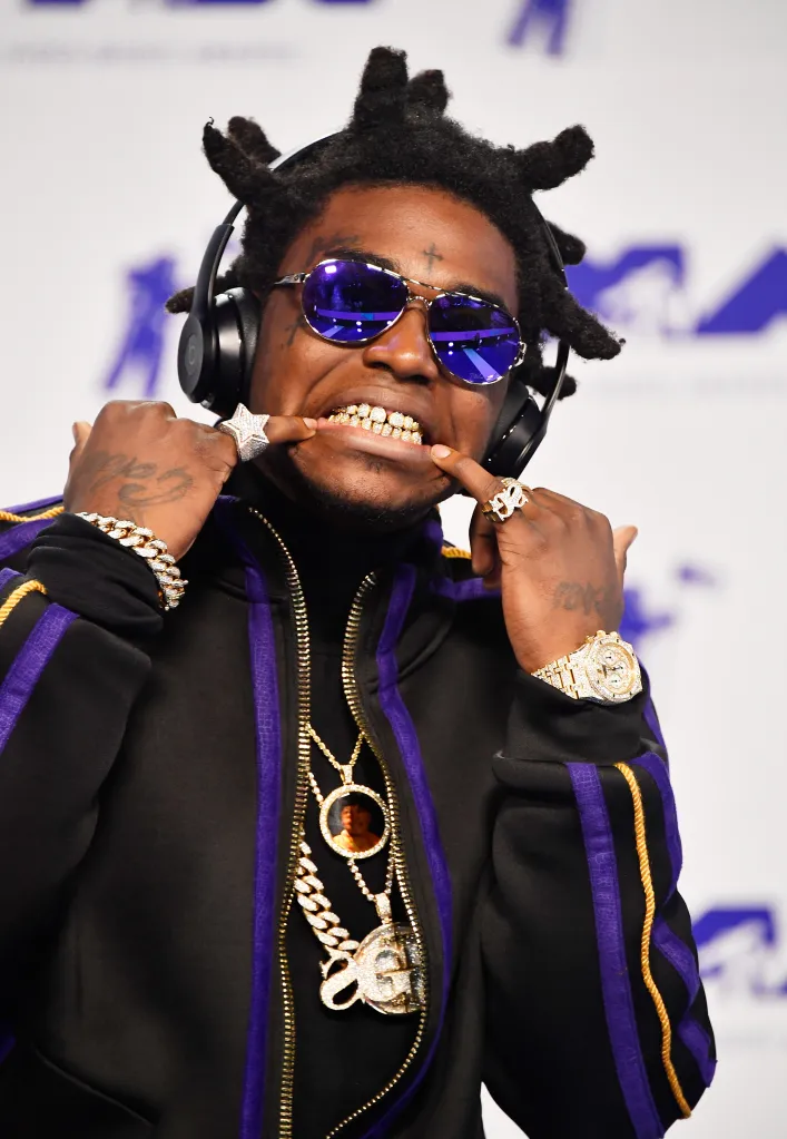 Kodak Black at the 2017 MTV Video Music Awards.