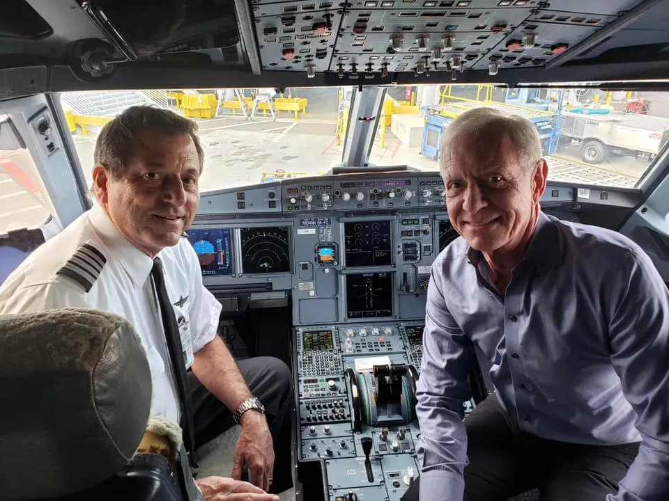 Captain Doug McCain and Captain C.B. 
