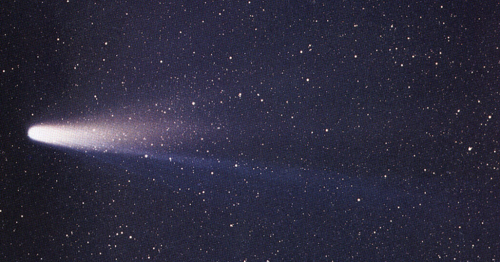 How to Catch a Meteor Shower From Halley’s Comet