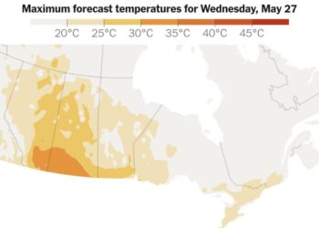 Heat Warnings Are Issued Across Canada’s Prairies
