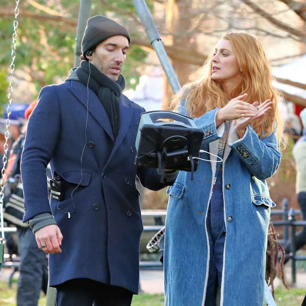 Justin Baldoni and Blake Lively.