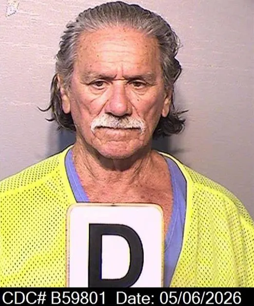 Booking photo of Alberto Tamez, Jr., a convicted first-degree murderer.