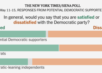 Democrats’ Midterm Strength Masks Fierce Divides and Frustration, Poll Shows