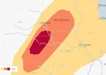 Intense Storms Could Rattle the U.S. Midwest, Monday’s Forecast Shows