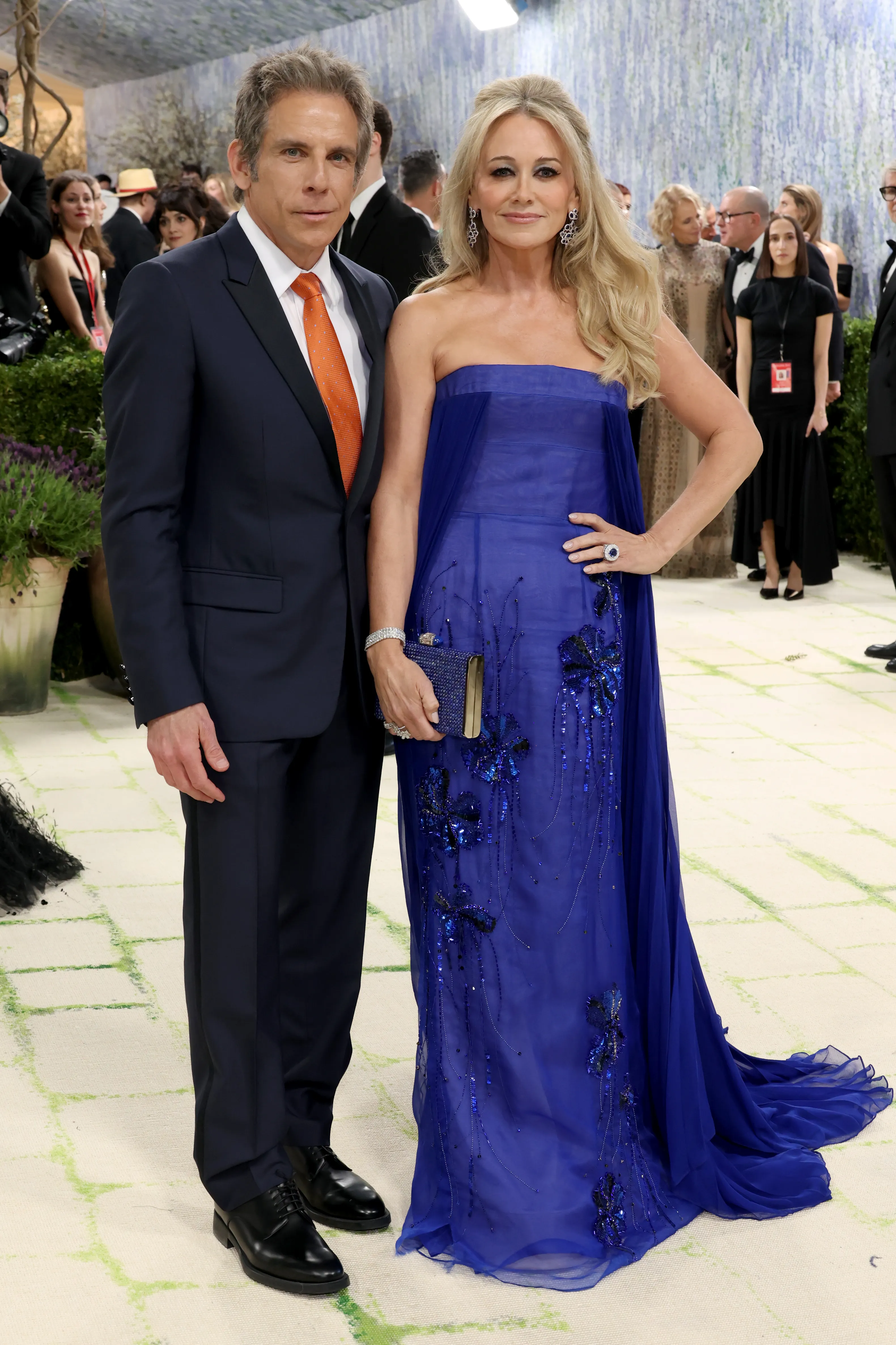Ben Stiller and Christine Taylor.