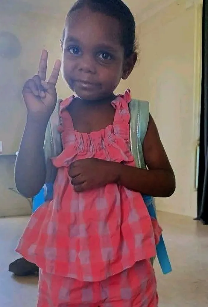 The ‌girl, now referred to by her family as Kumanjayi Little Baby in line with Indigenous customs, went missing from her home on the outskirts of Alice Springs late on Saturday.