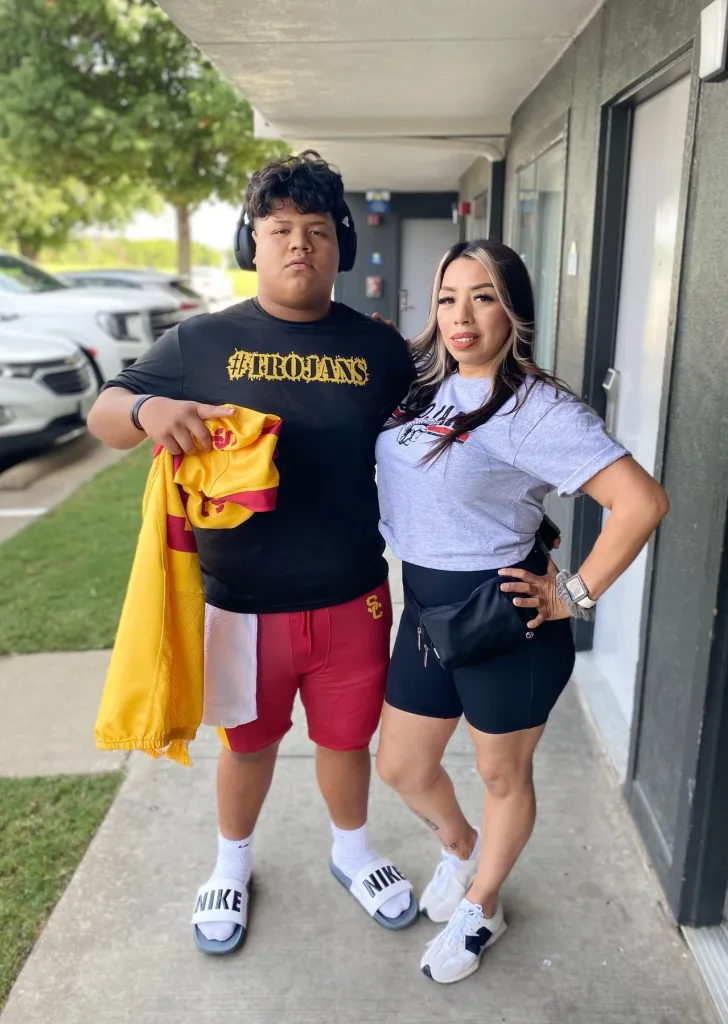 Undated photo of Jeremy Rosales and an unidentified woman.