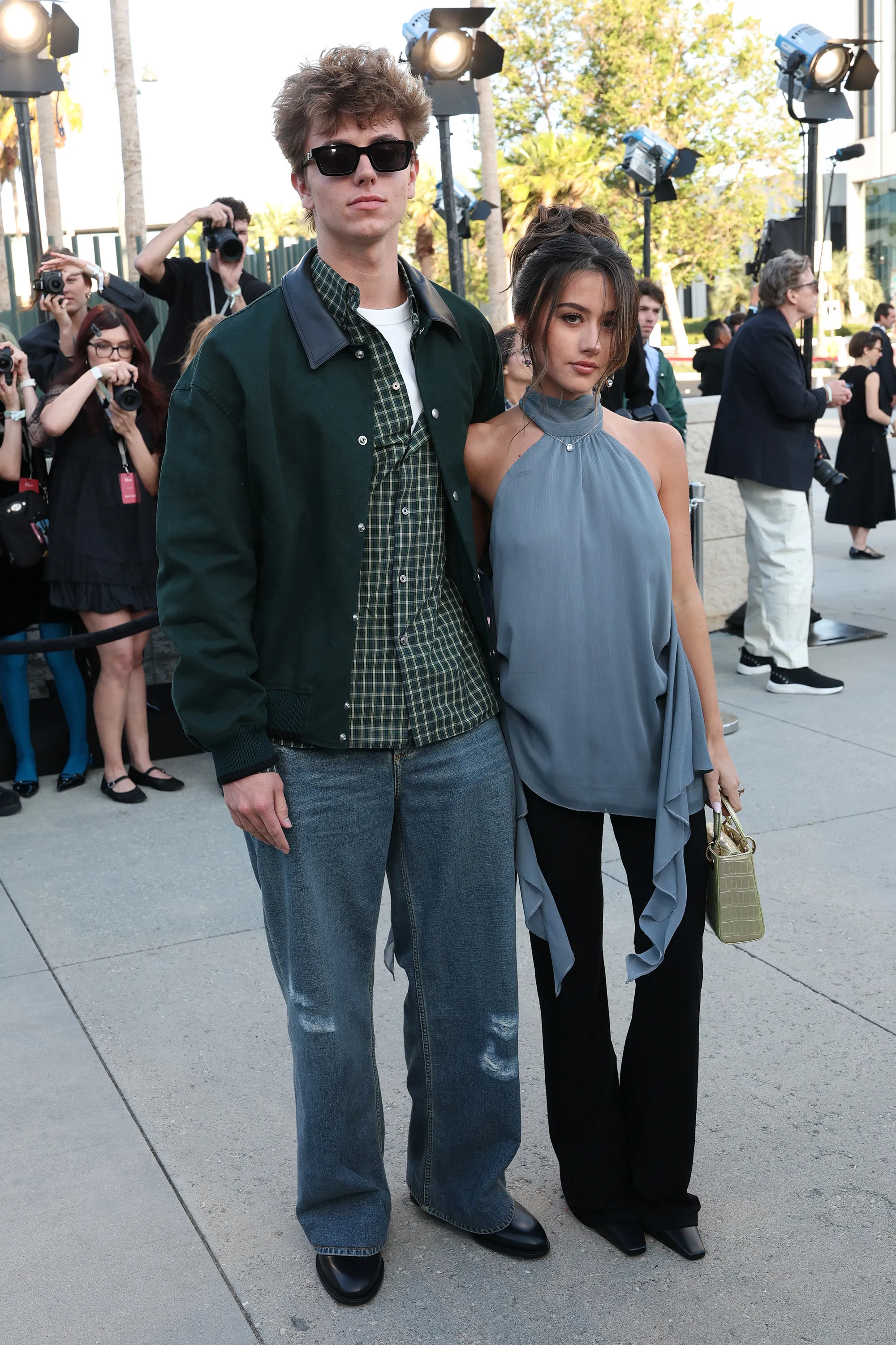 Jayden James Federline and Gabrielle attend the 2027 Dior Cruise Show.