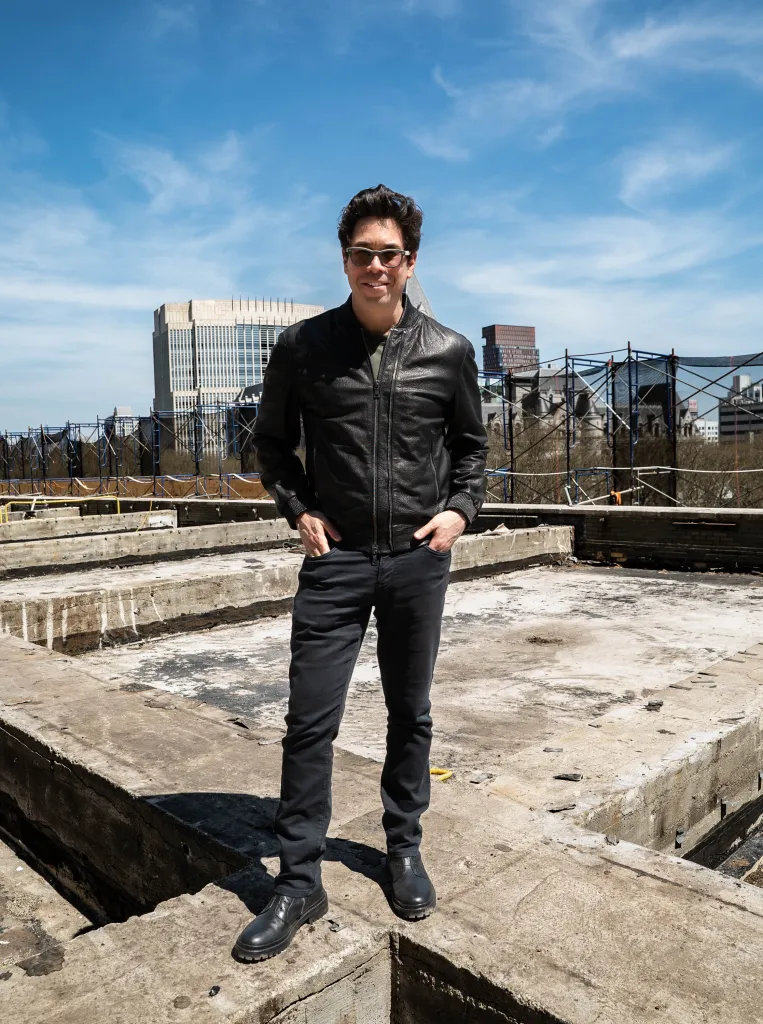 Off stage, Williamson is a broker and a property investor -- and he's soon to begin another venture.