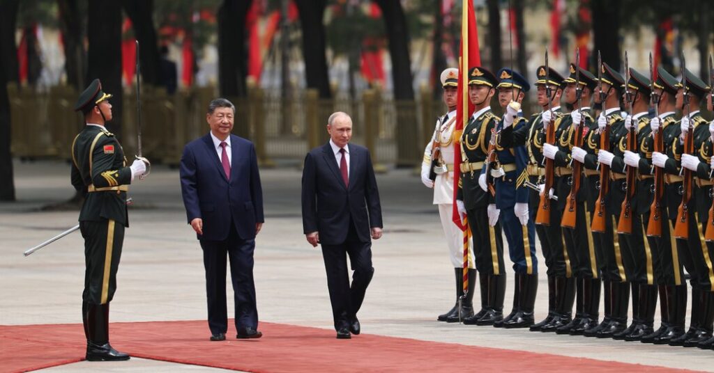 Days After Hosting Trump, Xi Deepens Ties With Putin