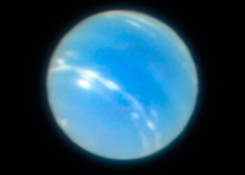 This Moon of Neptune Might Have Survived a Wrecking-Ball Event