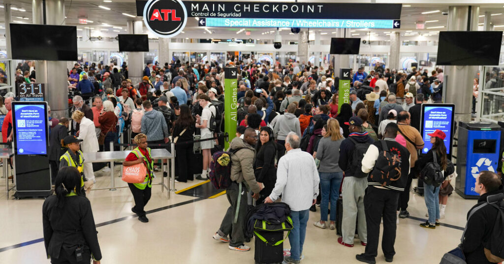 The T.S.A.’s Plan to Speed Up Lines? Replace T.S.A. Agents.