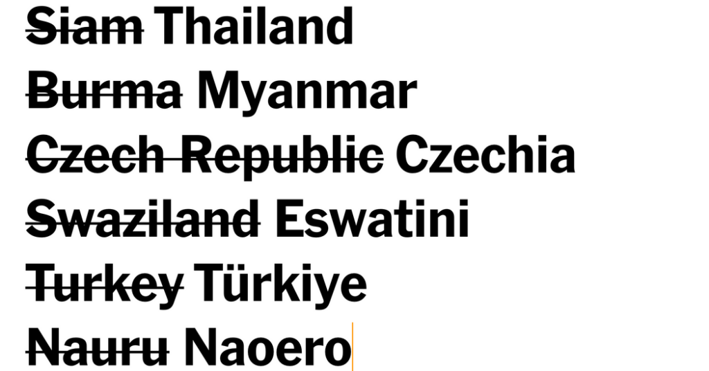 This Pacific Island Nation Hopes You Will Call It by a New Name