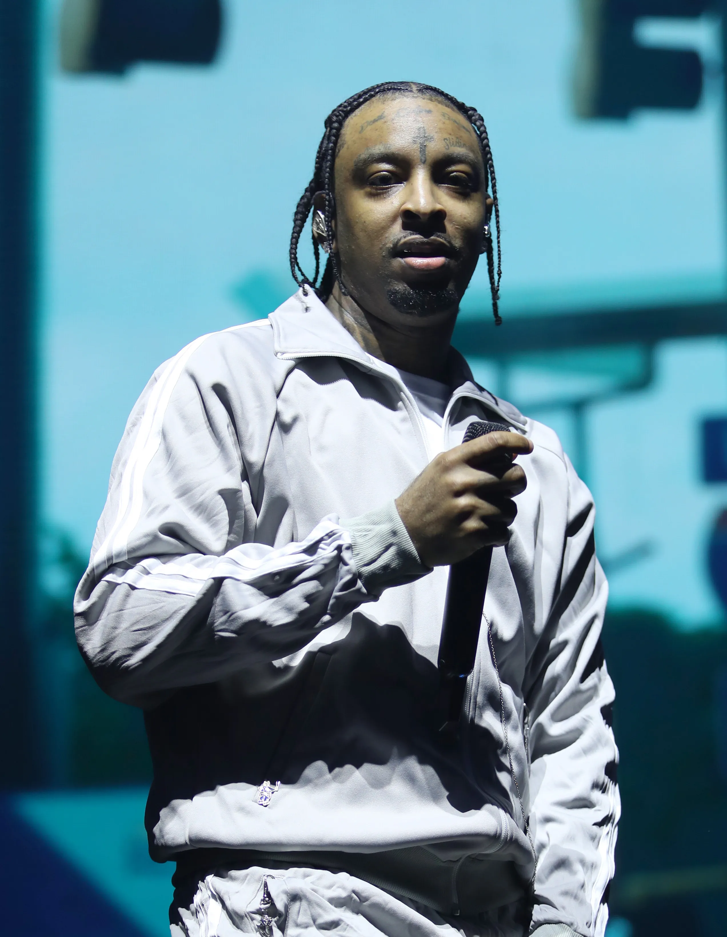 21 Savage performing during his American Dream Tour.