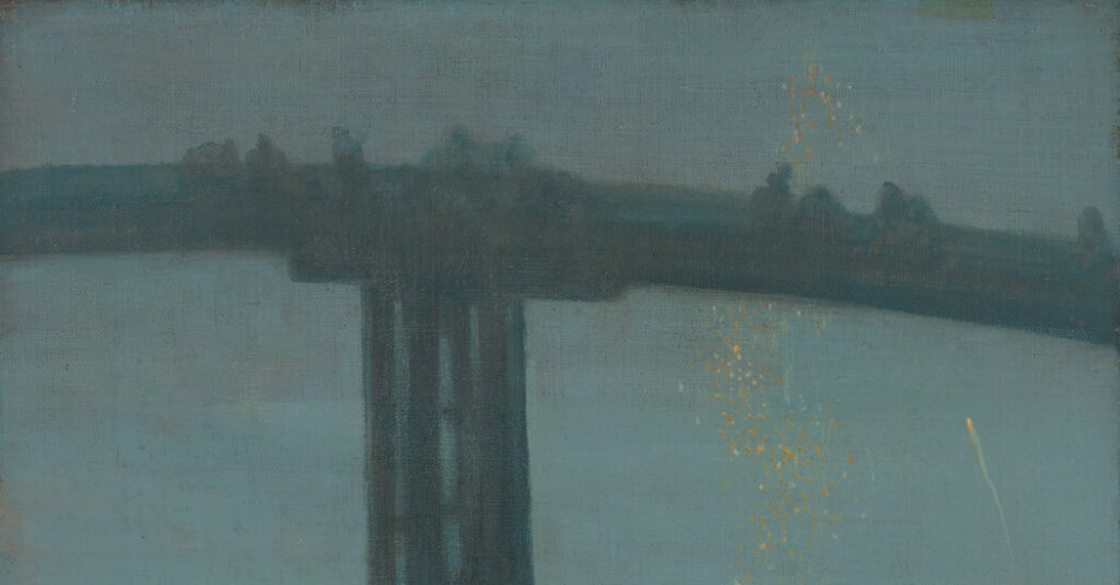 Behind Whistler’s Dreamy Scenes, a Fiery Voice