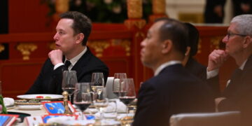 From Tesla to Visa, C.E.O.s on Trump’s China Trip Sought Relief