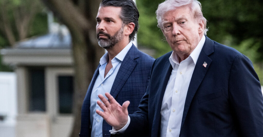 Trump Says He Will ‘Try and Make’ Son’s Wedding, but Timing ‘Not Good’