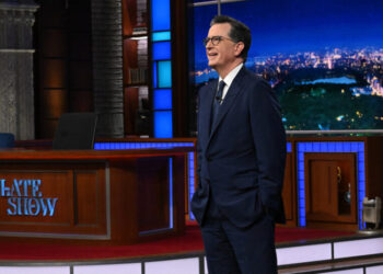 Stephen Colbert Suited Himself