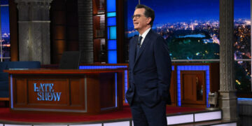 Stephen Colbert Suited Himself
