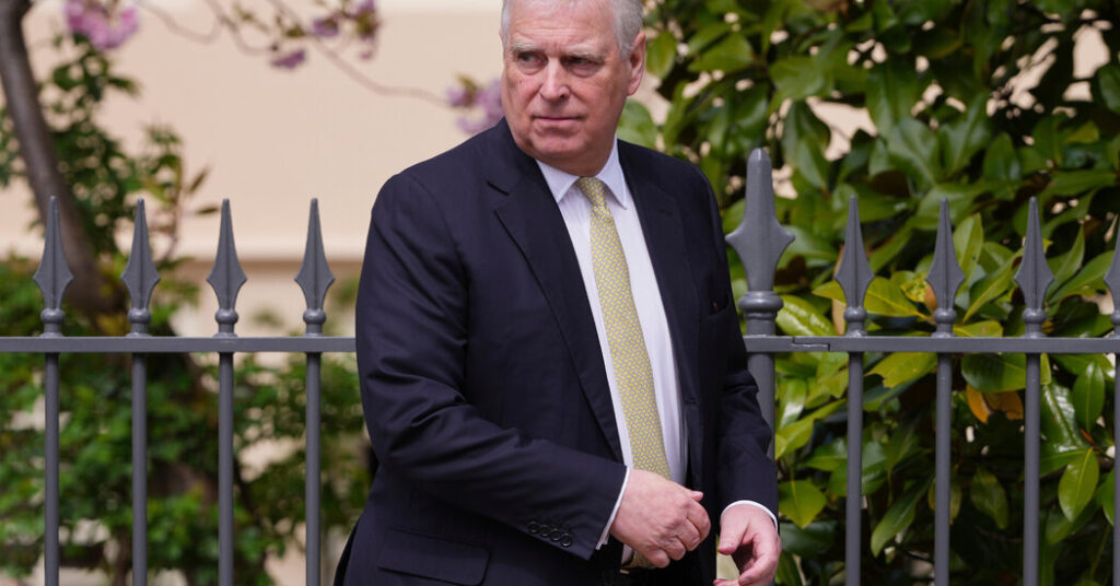Police Investigating Former Prince Andrew Consider Reports of Sexual Claim