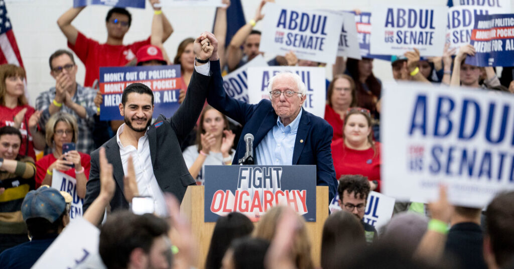 Sanders and Ocasio-Cortez Try Boosting Progressives in Red Districts