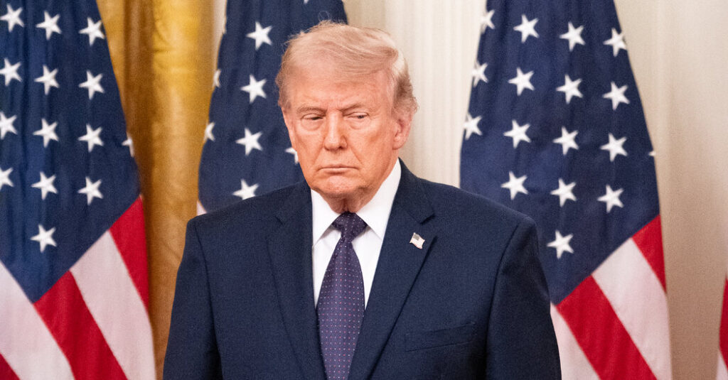Defiant After Bad Week, Trump Pushes Ahead on Politically Unpopular Ideas