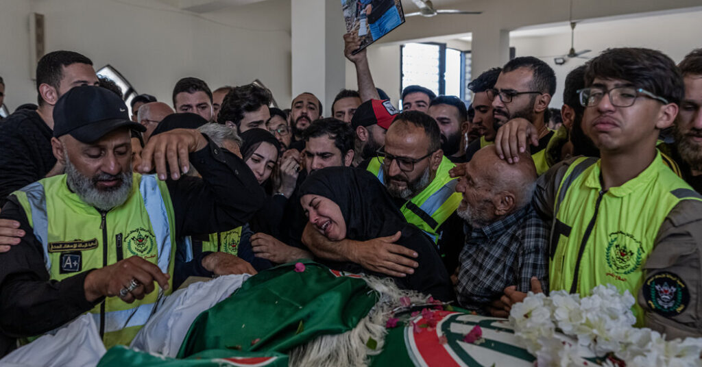 Israeli Strikes Pummel Lebanon, Killing Medics Amid Fragile Truce
