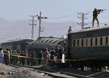 At Least 14 Killed in Bombing Attack That Derailed a Train in Pakistan