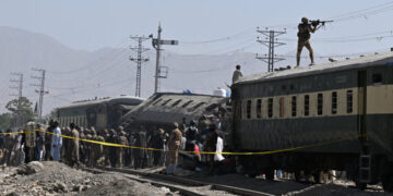 At Least 14 Killed in Bombing Attack That Derailed a Train in Pakistan