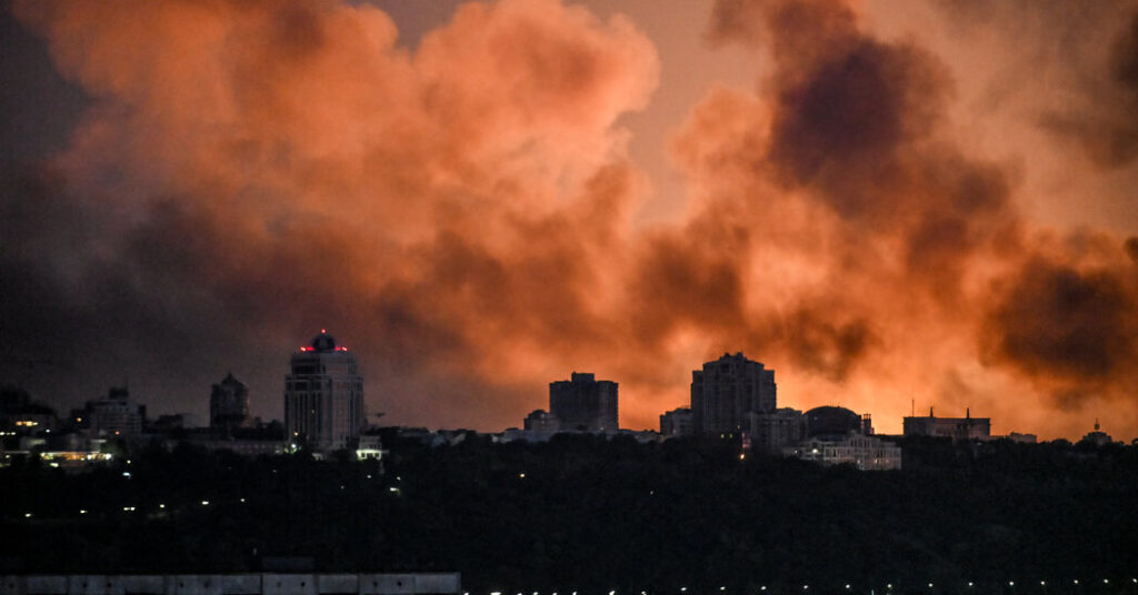 Russia Pummels Kyiv in Major Missile and Drone Attack