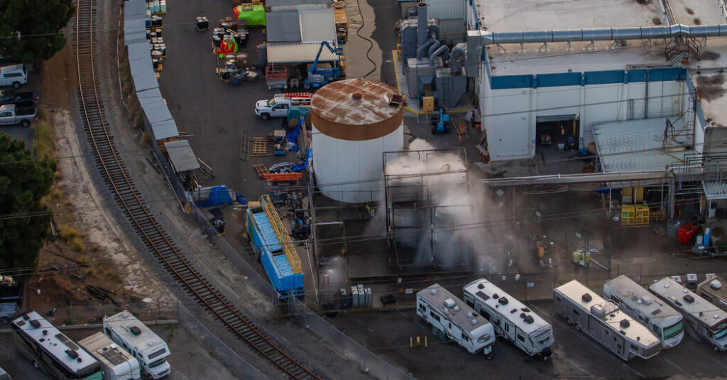Firefighters Still Working to Cool Chemical Tank in Southern California