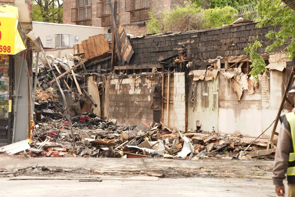 The building, now left in shambles, was home to De Leon and his family for generations.