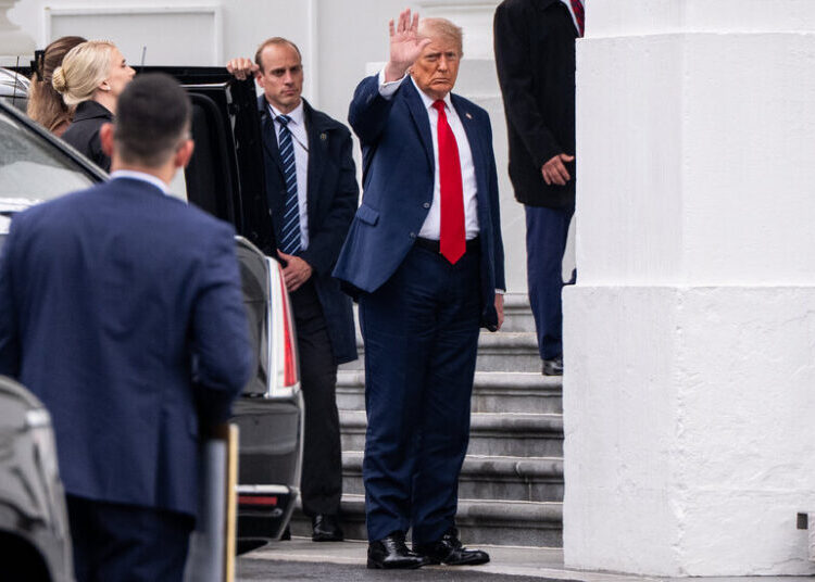 Trump Undergoes a Physical Exam at Walter Reed