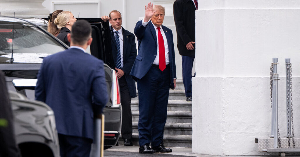 Trump Undergoes a Physical Exam at Walter Reed