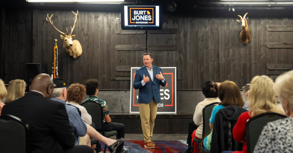 An Election Denier Might Be Georgia’s Next Governor