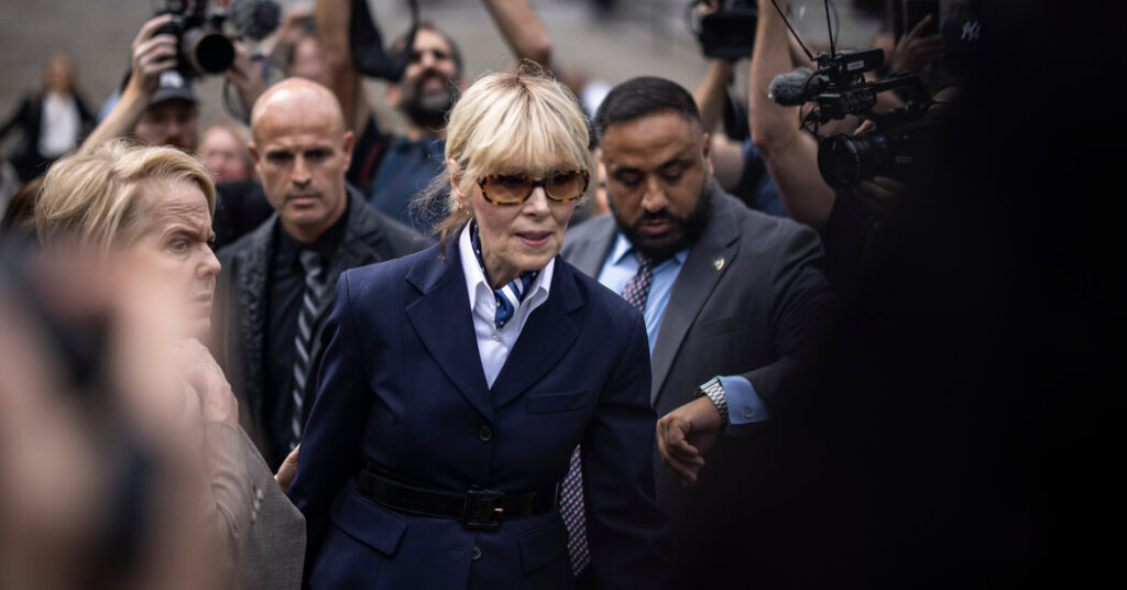 U.S. Is Said to Open Criminal Inquiry of E. Jean Carroll Over Accusations Against Trump