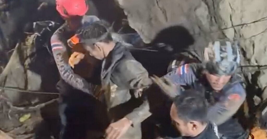 One of Five Gold Miners Is Rescued From Laos Cave After More Than a Week