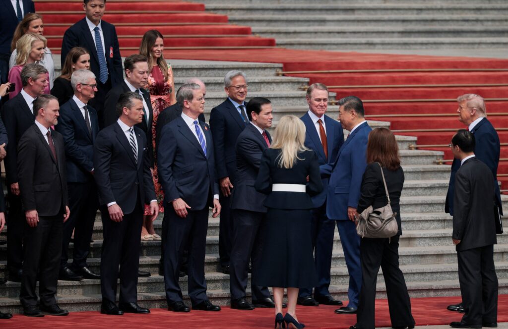 Officially, Marco Rubio is still banned from China. So how is he in Beijing?