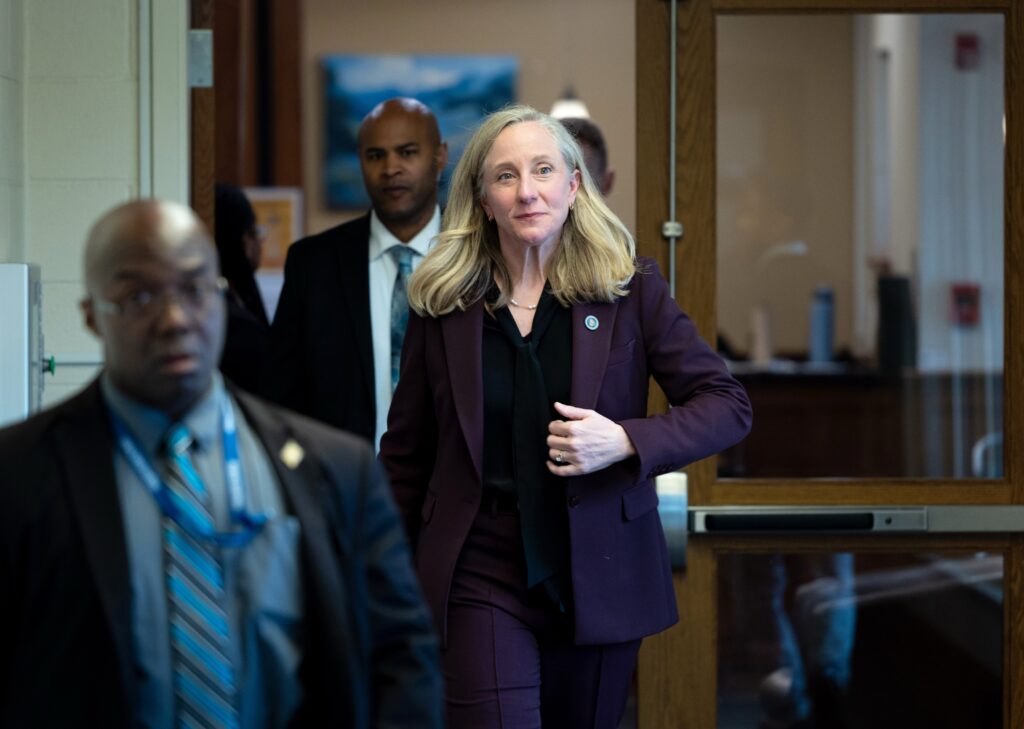Spanberger clashed with Republicans early. Now, it’s Democrats.