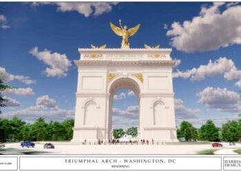 Trump’s 250-foot arch could exact a toll D.C. region’s traffic, lawmaker says
